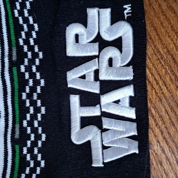 STARS WARS BLACK STOCKING HAT ONE SIZE FITS MOST. - Picture 2 of 8